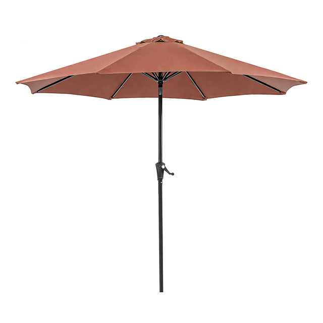 Tano-9' Outdoor Umbrella + 21" Round Base