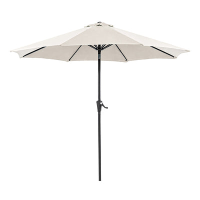 Tano-9' Outdoor Umbrella + 21" Round Base