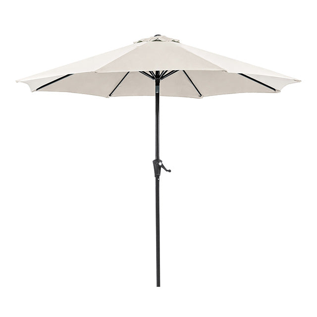 Tano-9' Outdoor Umbrella + 21" Round Base