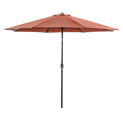 Mora-11' Outdoor Umbrella + 21" Round Base