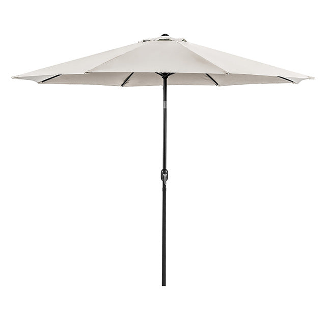 Mora-11' Outdoor Umbrella + 21" Round Base