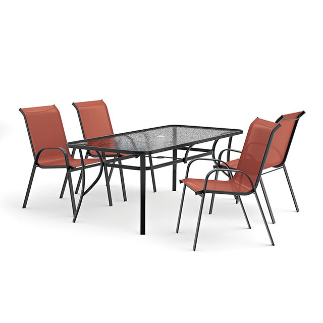 Pierro-5 Pc. Outdoor Dining Set