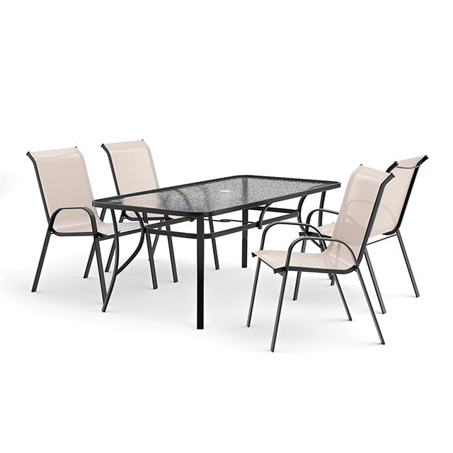 Pierro-5 Pc. Outdoor Dining Set