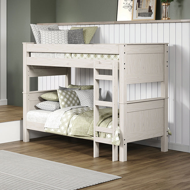 Albani-Twin/Twin Post Bunkbed