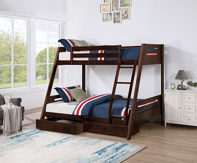 Emilee-Twin/Full Bunk Bed