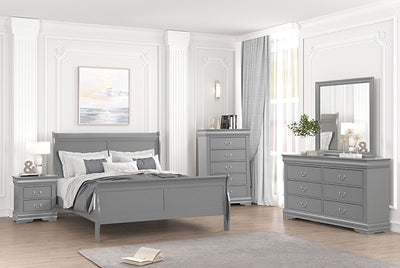 Louis Philippe-Full Bed