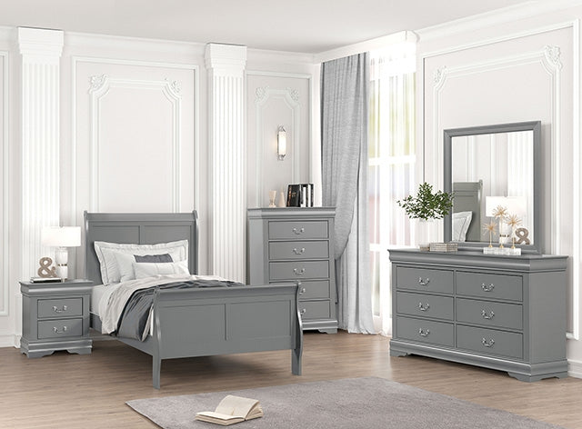 Louis Philippe-Twin Bed