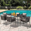 Tushari-8 Pc. Outdoor Dining Set