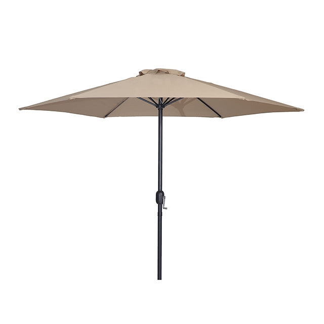 Lali-9 Ft Outdoor Umbrella + 21" Round Base