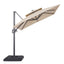 Fida-8 Ft Square Umbrella w/ Double Top + 37" Large Base
