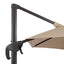 Fera-10 Ft Round Umbrella w/ LED Bulb + 37" Large Base