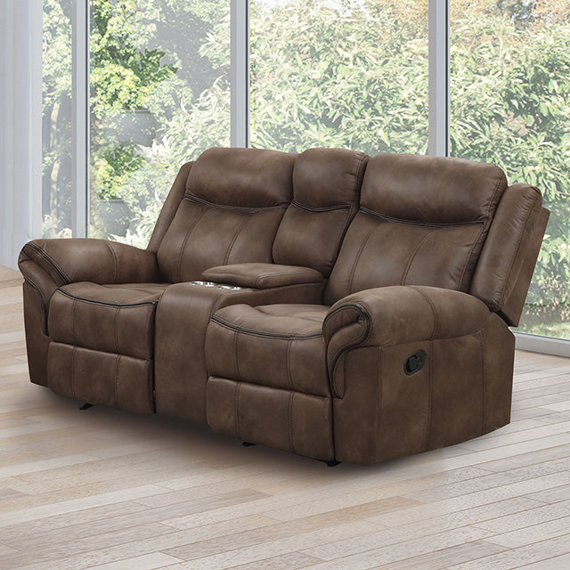 Agata-Glider Recliner Loveseat
