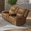 Leolinus-Manual Recliner Loveseat w/ Console