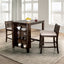 Lescles-3 Pc Counter Ht Set (1 Table + 2 Chairs)