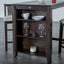Lescles-3 Pc Counter Ht Set (1 Table + 2 Chairs)