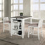 Lescles-3 Pc Counter Ht Set (1 Table + 2 Chairs)