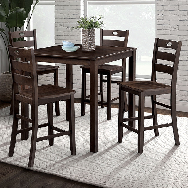 Lubbock-5 Pc. Counter Ht. Table Set