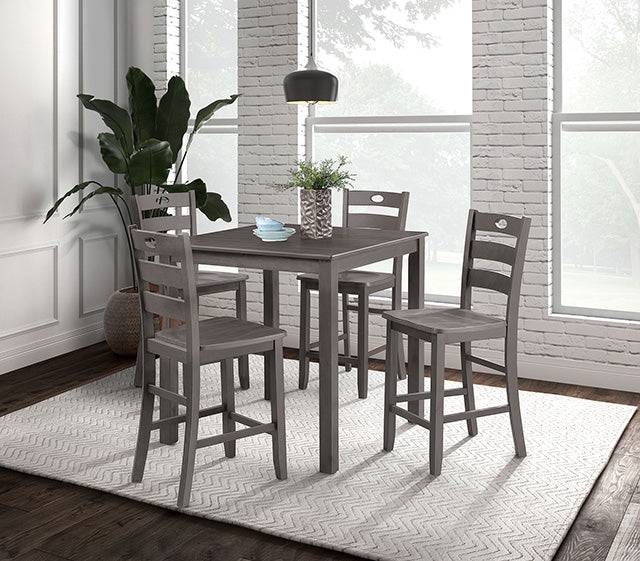 Lubbock-5 Pc. Counter Ht. Table Set