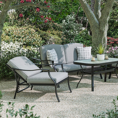 Adele-5 Pc. Conversation Set w/ Adjustable Chairs