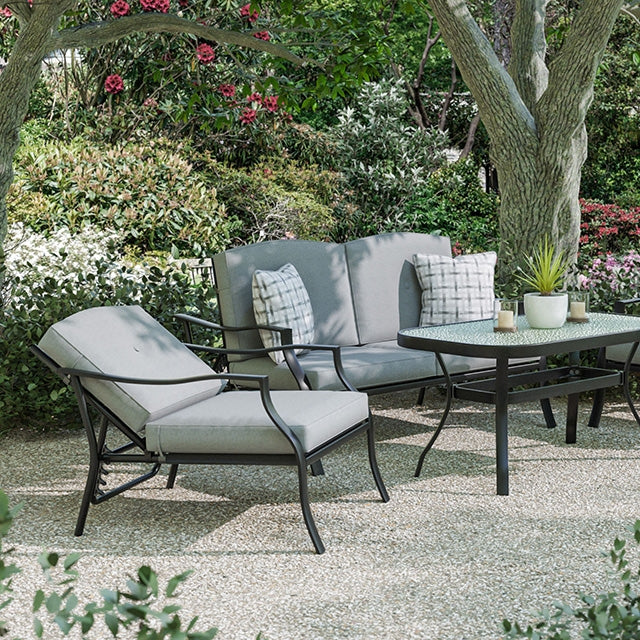 Adele-5 Pc. Conversation Set w/ Adjustable Chairs