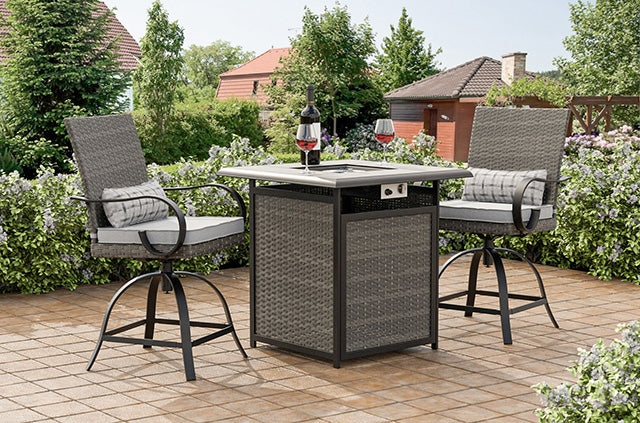 Arosa-Fire Pit Counter Ht. Table