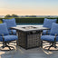 Segovia-Swivel Glider Arm Chair (2/CTN)