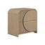 Tangentry-2 Drawer Nightstand