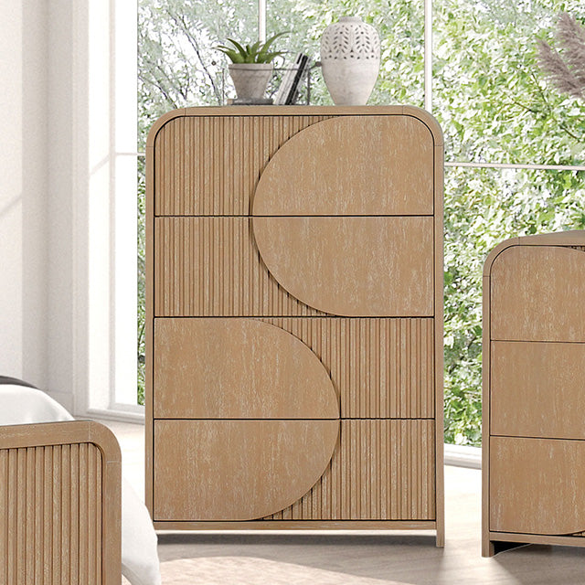 Tangentry-4 Drawer Chest