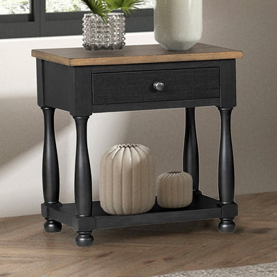 Neue Mills-1-Drawer Nightstand