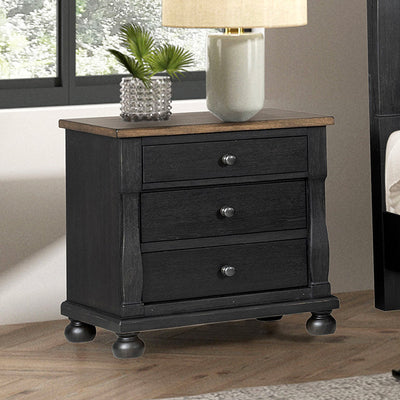 Neue Mills-3-Drawer Nightstand