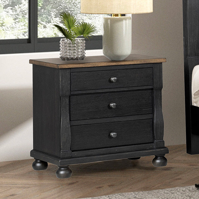 Neue Mills-3-Drawer Nightstand