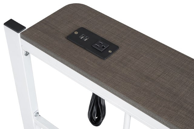 Nicoli-Queen Metal Bed With Underbed Storage