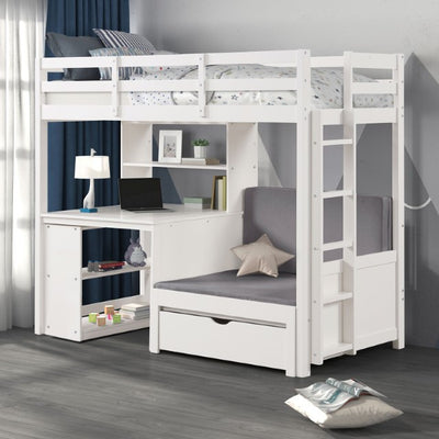 Mateo-Twin/Twin Loft Bunk Bed