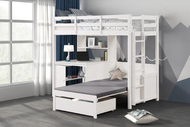 Mateo-Twin/Twin Loft Bunk Bed