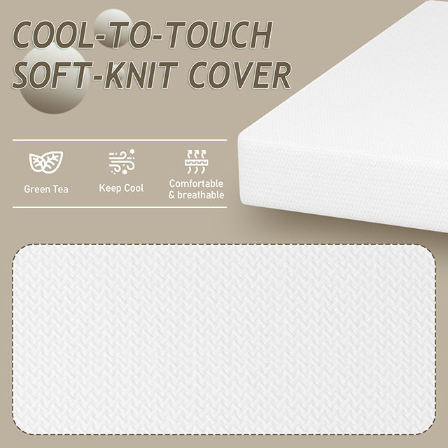 Forsythia-10" E.King Green Tea Gel Memory Foam