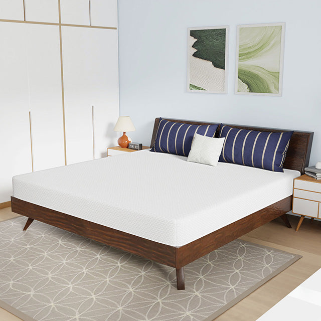 Nasturtium-8" E.King Bamboo Charcoal Infused Memory Foam