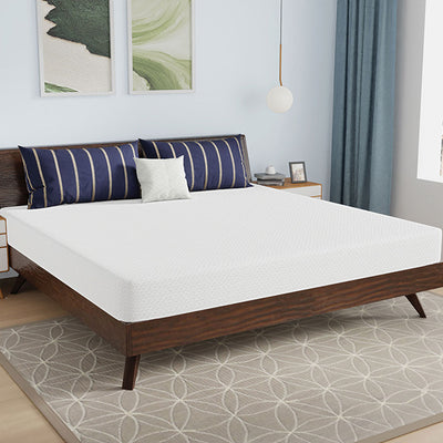 Nasturtium-8" E.King Bamboo Charcoal Infused Memory Foam