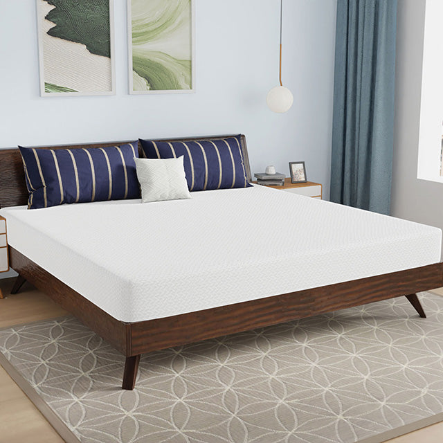 Nasturtium-8" E.King Bamboo Charcoal Infused Memory Foam