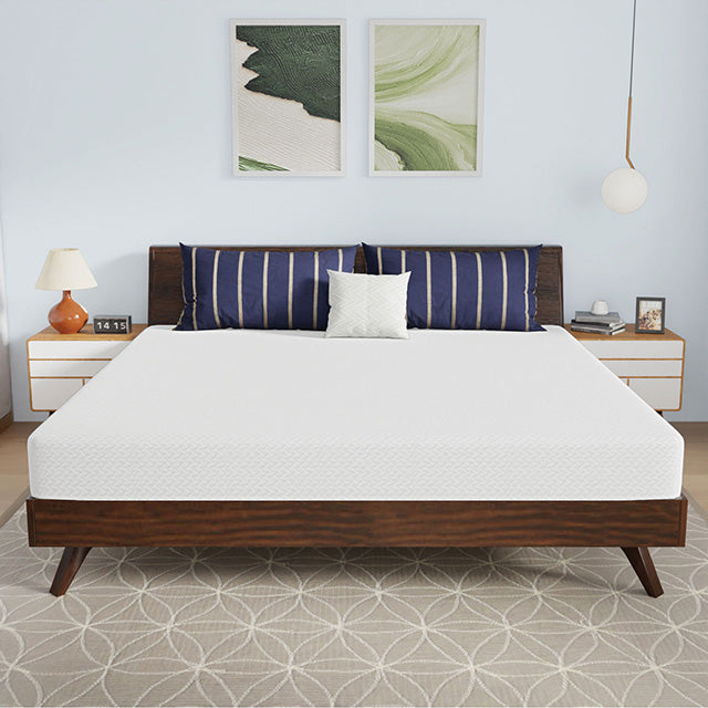 Nasturtium-8" E.King Bamboo Charcoal Infused Memory Foam