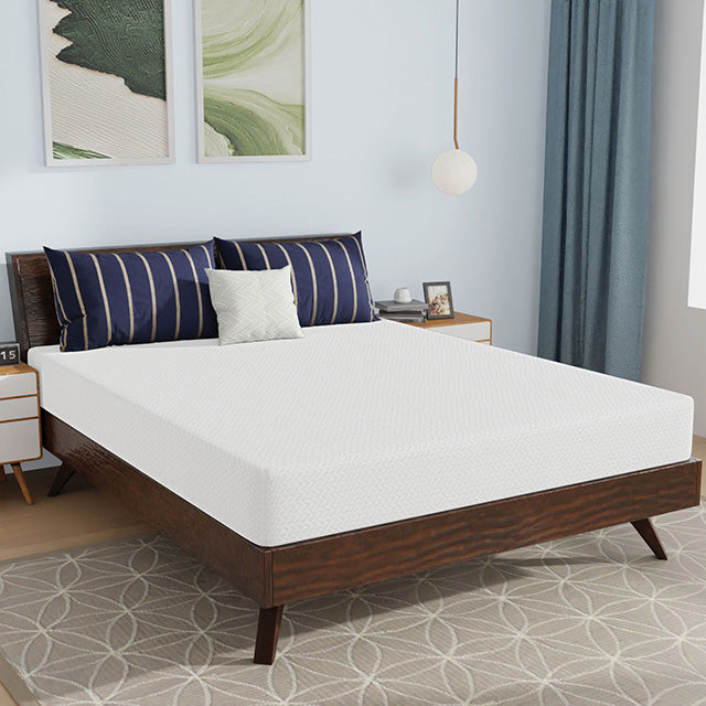 Nasturtium-8" Queen Bamboo Charcoal Infused Memory Foam