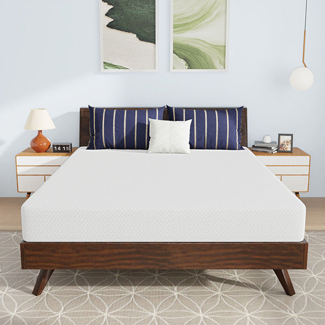 Nasturtium-8" Queen Bamboo Charcoal Infused Memory Foam