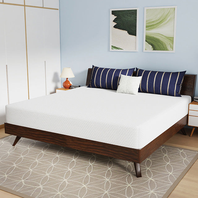 Nasturtium-10" E.King Bamboo Charcoal Infused Memory Foam