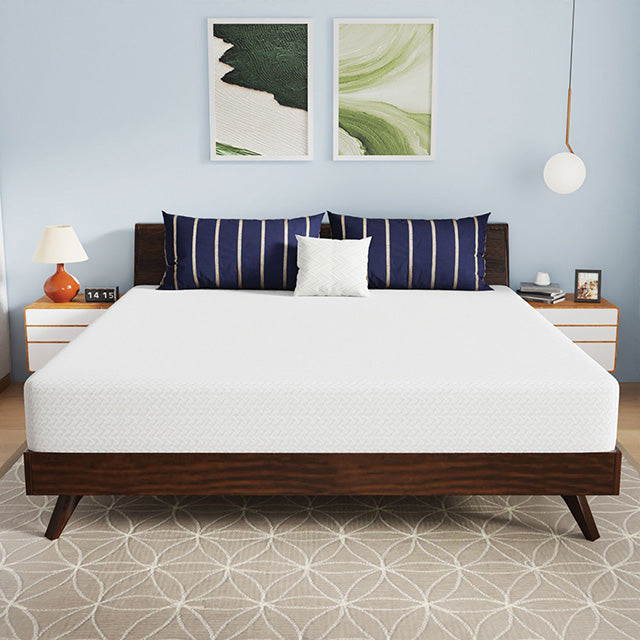Nasturtium-10" E.King Bamboo Charcoal Infused Memory Foam
