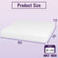 Nasturtium-10" E.King Bamboo Charcoal Infused Memory Foam