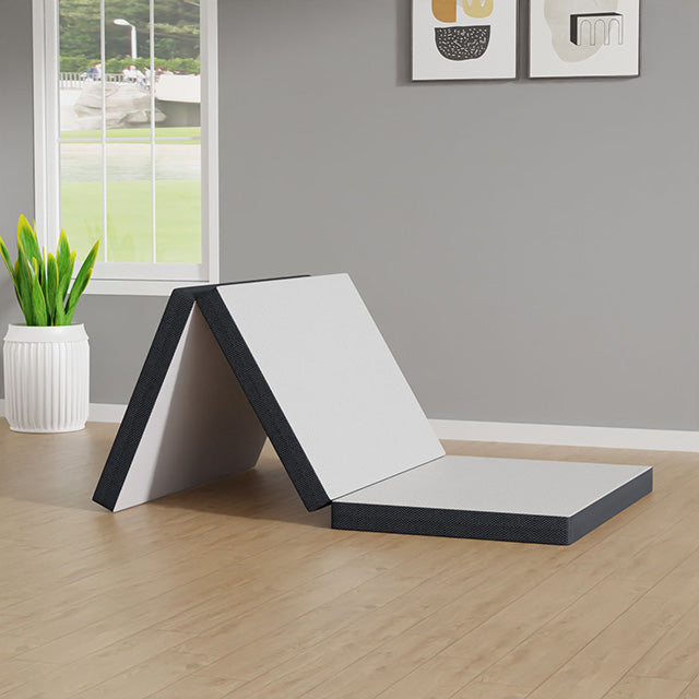 Hollyhock-3" Twin Tri-Fold Memory Foam Topper
