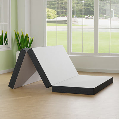 Hollyhock-4" Full Tri-Fold Memory Foam Topper