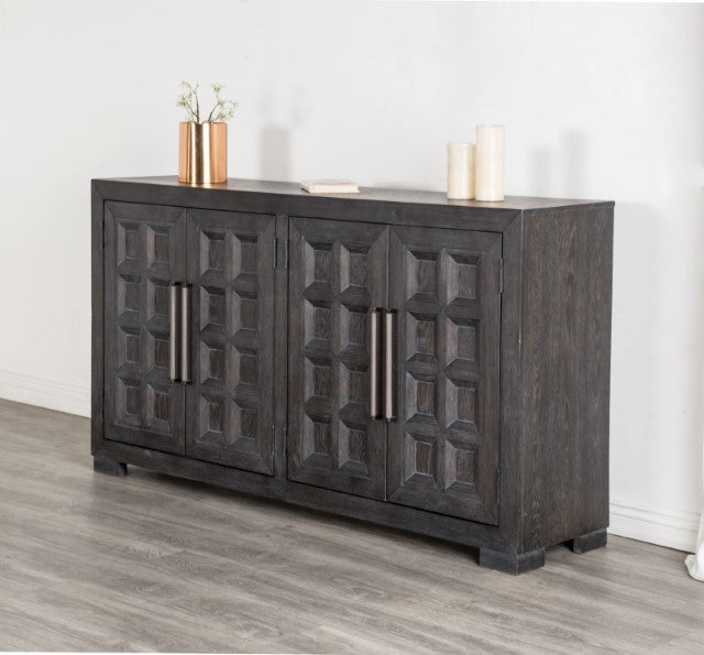 Hatton Cross-4 Door Cabinet