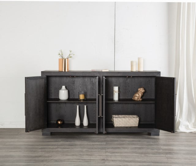 Hatton Cross-4 Door Cabinet