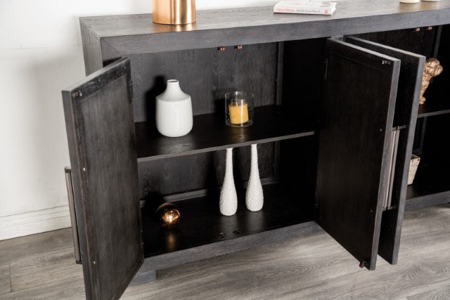 Hatton Cross-4 Door Cabinet