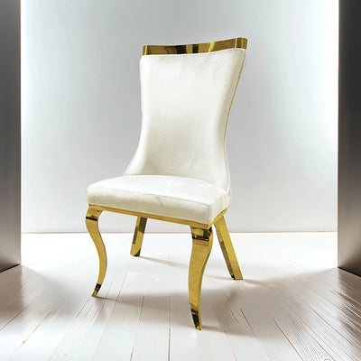 Basilicata-Gold Chair (2/CTN)